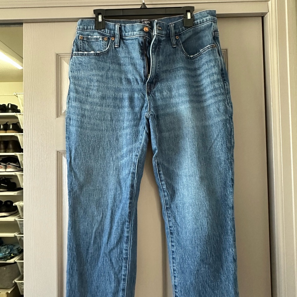 J. Crew Women's Light Blue Straight Jeans
